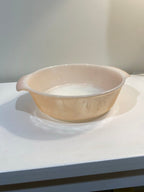Fire King Peach Lustre Casserole Dish