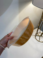 Fire King Peach Lustre Casserole Dish