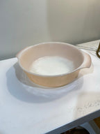Fire King Peach Lustre Casserole Dish