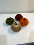 Medium Velvet Pumpkins