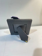 black and purple witch hat picture frame