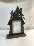halloween castle picture frame
