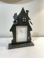 halloween castle picture frame