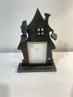 halloween castle picture frame