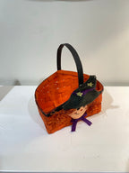 wicker witch basket with handle