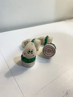 set of 4 80's ghosts candles