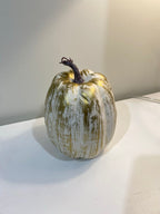 large gold accent pumpkin