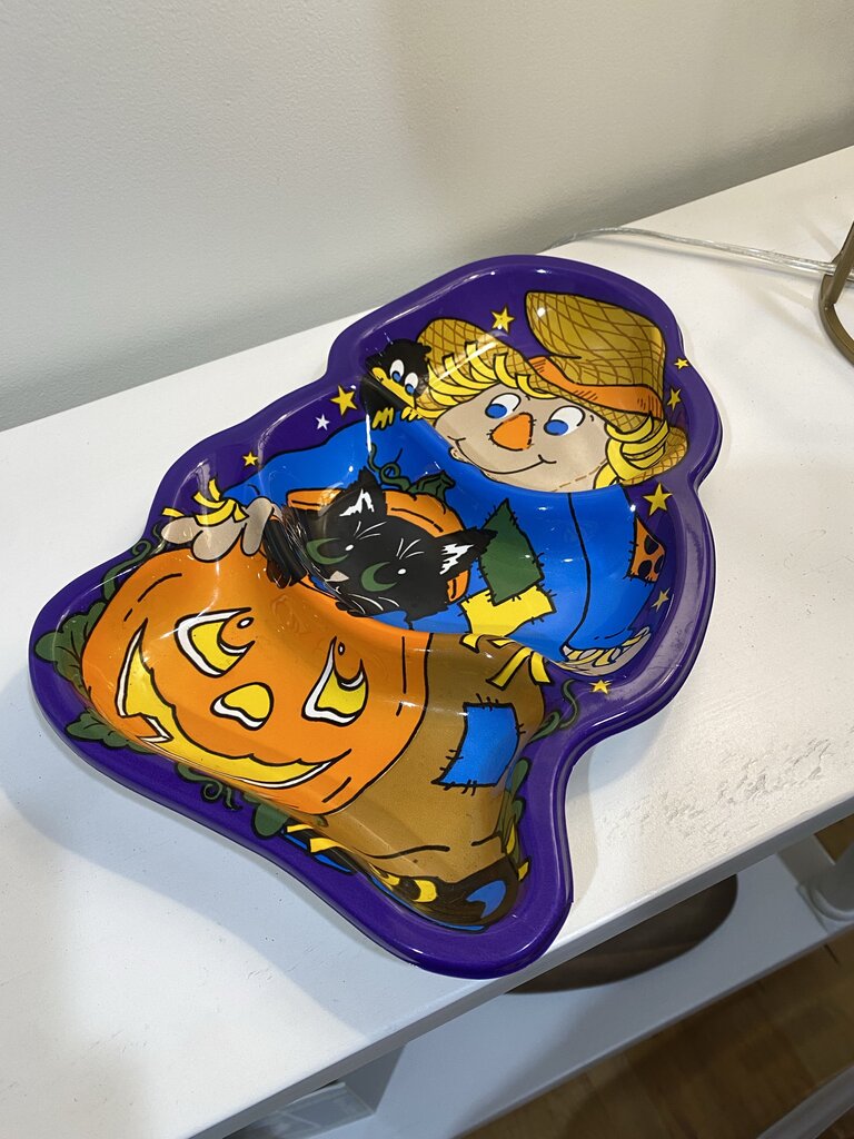 80's Halloween Serving Tray