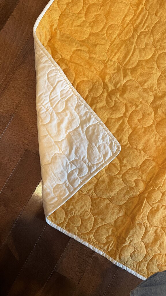 Gold Baby Quilt