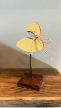 Handpainted Wooden Goose on Stick