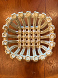 Woven Ceramic Pottery - Bread Basket
