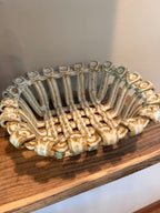 Woven Ceramic Pottery - Bread Basket