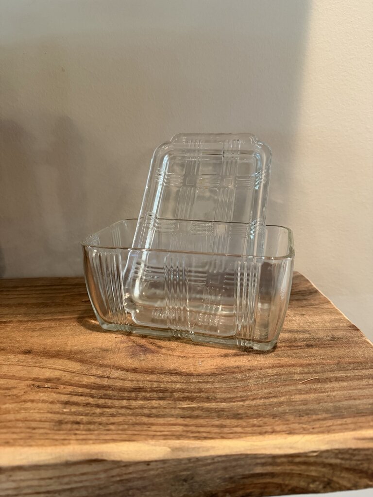 Hazel Atlas Butter Dish - small blemish