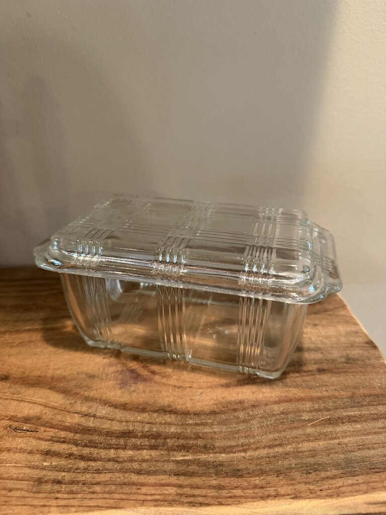 Hazel Atlas Butter Dish - small blemish