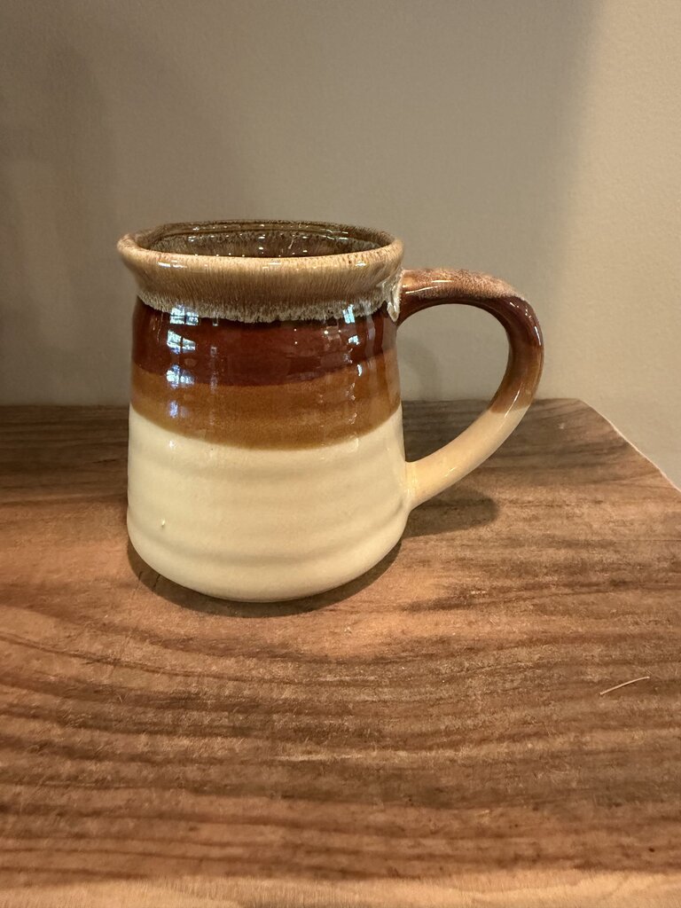 Brown Pottery Mug