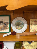 Autumn Scenery Currier & Ives Plate